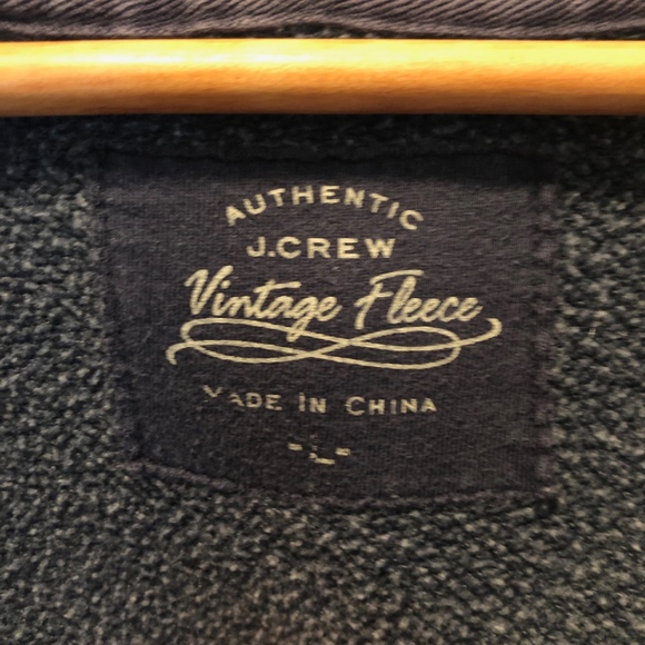 J.CREW OUTDOOR ZIPPER HOODIE SWEATSHIRT - Picture 2 of 3